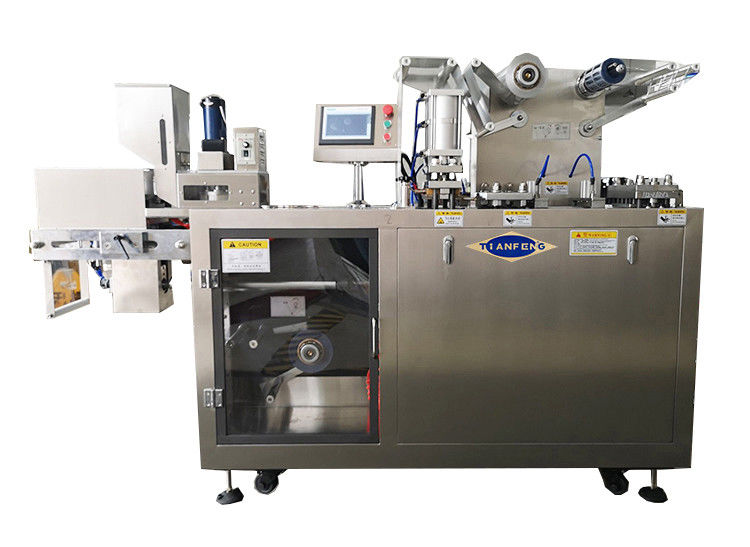 DPB150 Ss304 επίπεδη οθόνη αφής PLC μηχανών συσκευασίας φουσκαλών τύπων αργίλιο-πλαστική