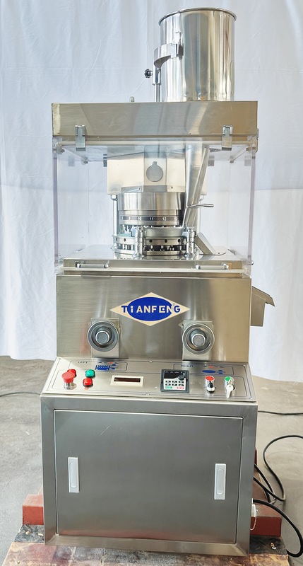 ZPW15D ZPW17D ZPW19D Rotary Tablet Press Machine 3KW 42000 PCs/Hour Για χάπια διαμέτρου 20 mm