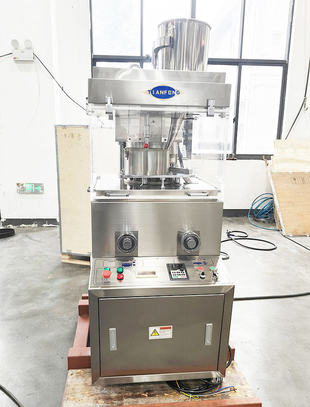 Φαρμακευτική Βιομηχανία Μηχανή Rotary Tablet Press με ισχύ 2,2KW και μέγιστη παραγωγή δισκίων 16200pcs/h
