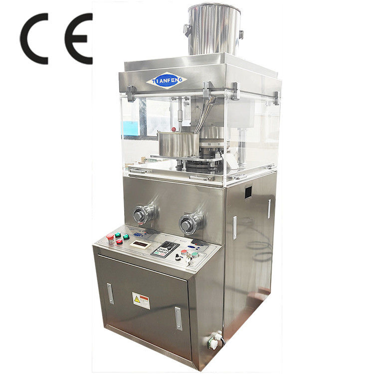 Μηχανή κατασκευής δισκίων με περιστρεφόμενο υλικό εκτύπωσης από μηχάνημα 304/316 από ανοξείδωτο χάλυβα Μεγάλη χωρητικότητα 10000-42000 τεμάχια/ώρα