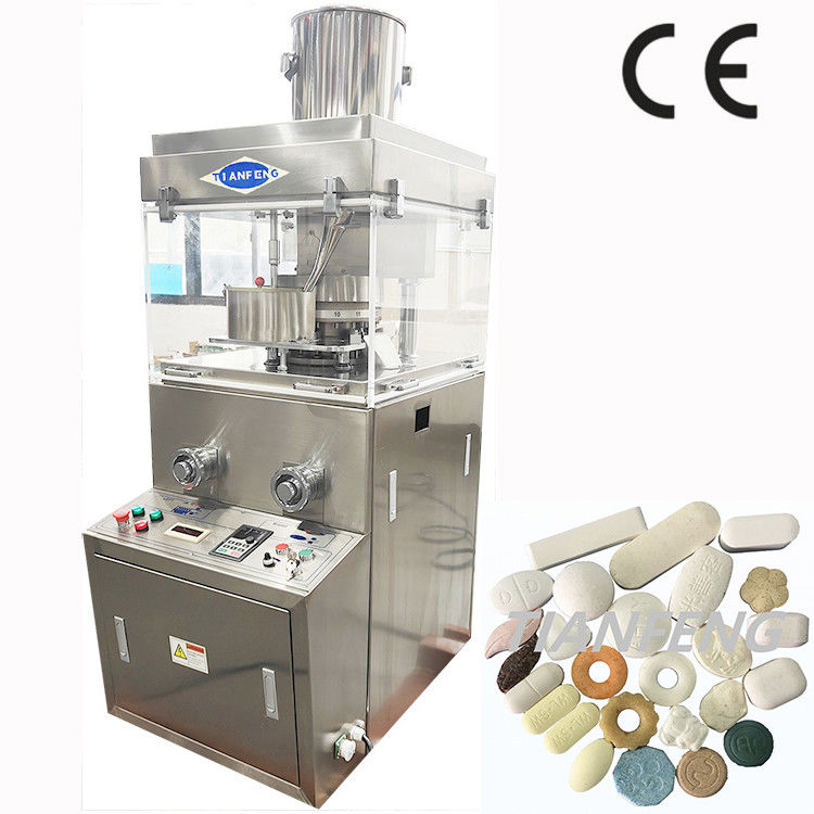 1230*1100*1750mm περιστρεφόμενη μηχανή πιέσεως δισκίων ανθεκτικό 304/316 ανοξείδωτο χάλυβα 3-6 mm πάχος δισκίου