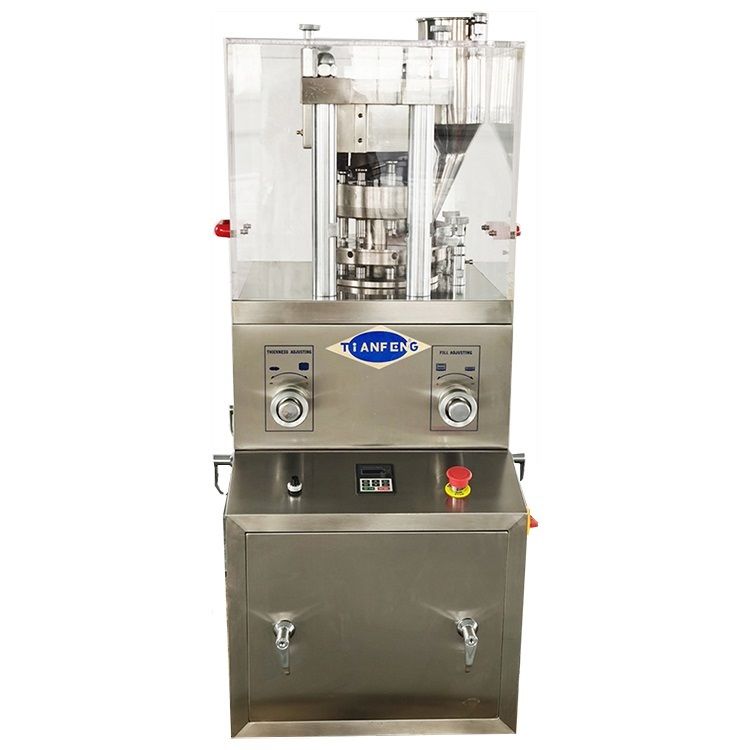 Ταχύτητα περιστροφής του πύργου 0-30 r/min Μηχανή κατασκευής δισκίων καμφούρης για την παραγωγή πιεστηρίων δισκίων / δισκίων