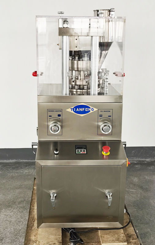 2.2 KW Μηχανοκίνητος βιομηχανικού πιεστή δισκίων για πάχος δισκίου 6 mm μέγιστο και δισκία