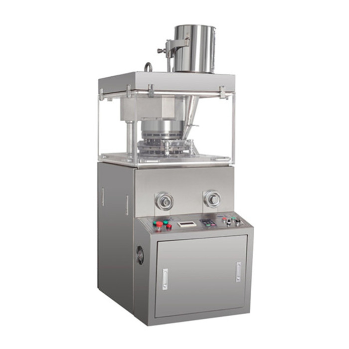 ZP15D Rotary Tablet Press Machine with 15 Dies 60KN Max Pressure and 22mm Max Tablet Diameter
