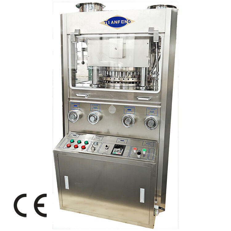 Αυτοματοποιημένη Πολυδιάστατη Φαρμακευτική Πίεση Πινακίδων Μηχανή Πίεσης Πινακίδων ZP45 με χωρητικότητα 243.000 δισκίων ανά ώρα