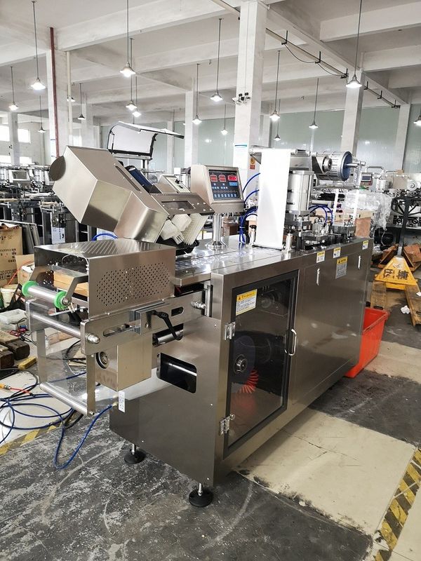 DPB150 Ss304 επίπεδη οθόνη αφής PLC μηχανών συσκευασίας φουσκαλών τύπων αργίλιο-πλαστική