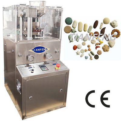 ZP5 Rotary Tablet Press Machine 2.2KW Δύναμη 900x800x1800mm Για φαρμακευτική διαδικασία κατασκευής